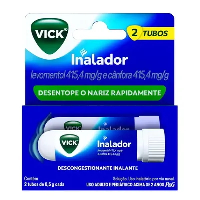 Vick Inalador C/2 0,5Gr preço