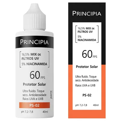Protetor Solar Principia FPS 60 PS-02 40ml