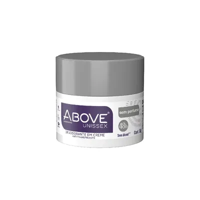 Desodorante Creme Above Classic Sem Perfume 50g