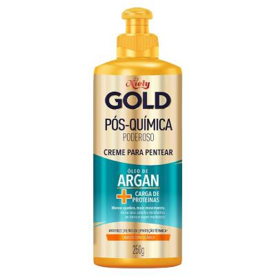 Creme para Pentear Niely Gold Pós Química Poderosa 250g