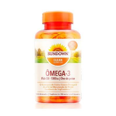 Vitamina Sundown Fish Oil 1000mg 180 Cápsulas