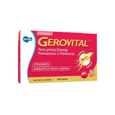 Gerovital EMS 60 Cápsulas