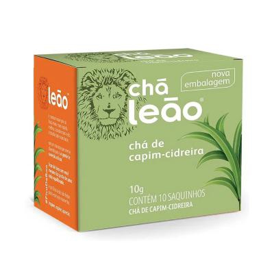 Chá Leão Capim Cidreira 10 Sachês