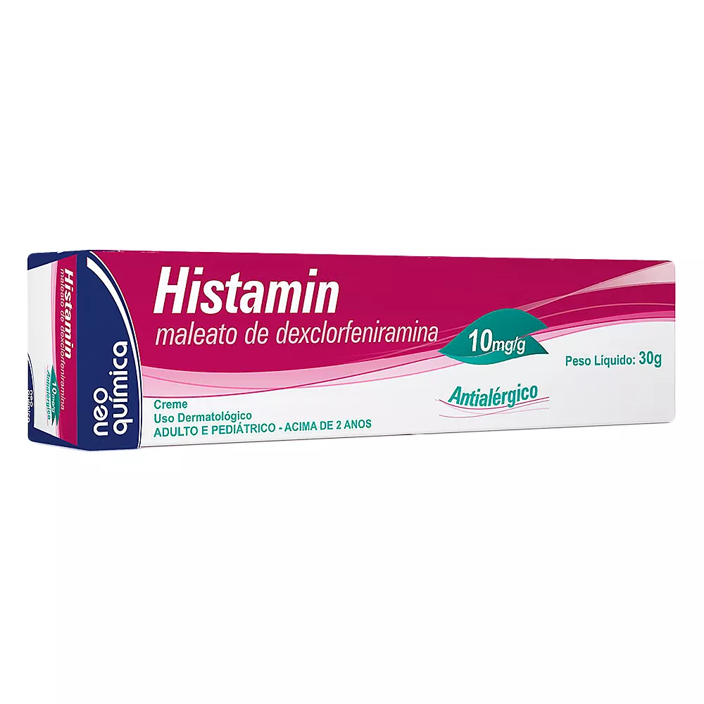 Histamin 10mg Creme Com 30g