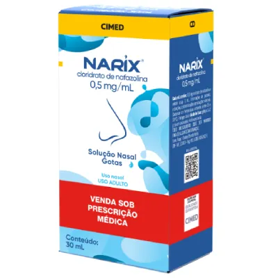 Descongestionante Nasal Narix Cimed 0,5mg/ml 30ml