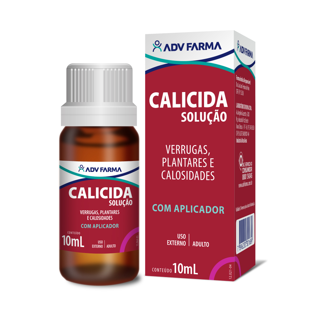 Calicida Solução Adv 10ml