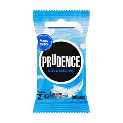 Preservativo Prudence Ultra Sensível 3 Unidades