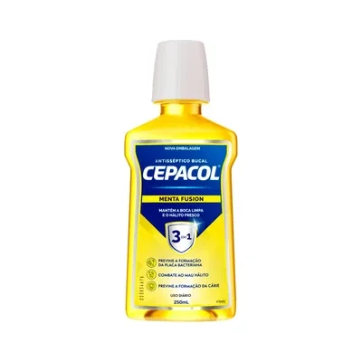 Antisséptico Cepacol Menta Fusion 250ml