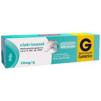 Clotrimazol Medley Creme Dermatológico 20g