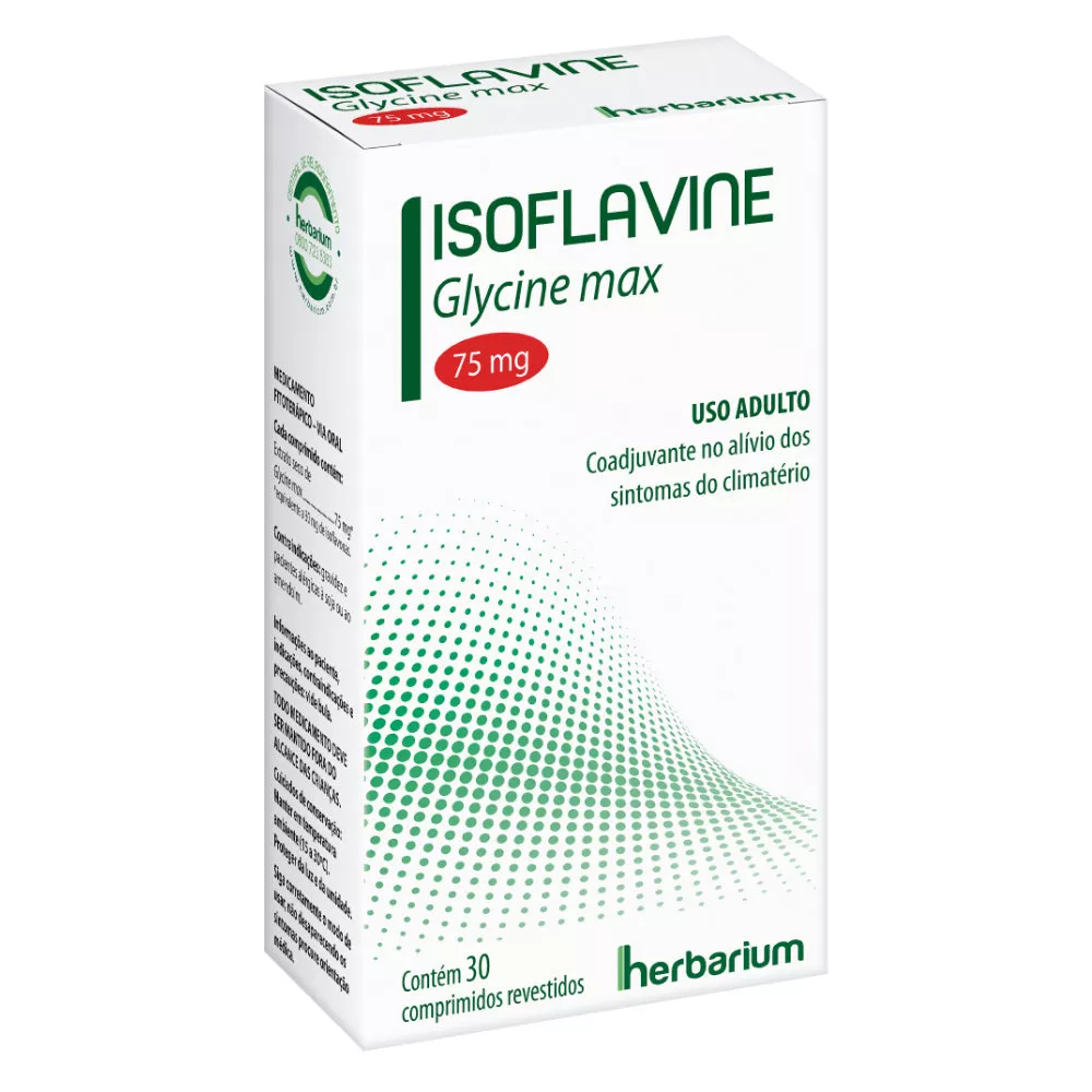 Isoflavine 75mg Com 30 Comprimidos