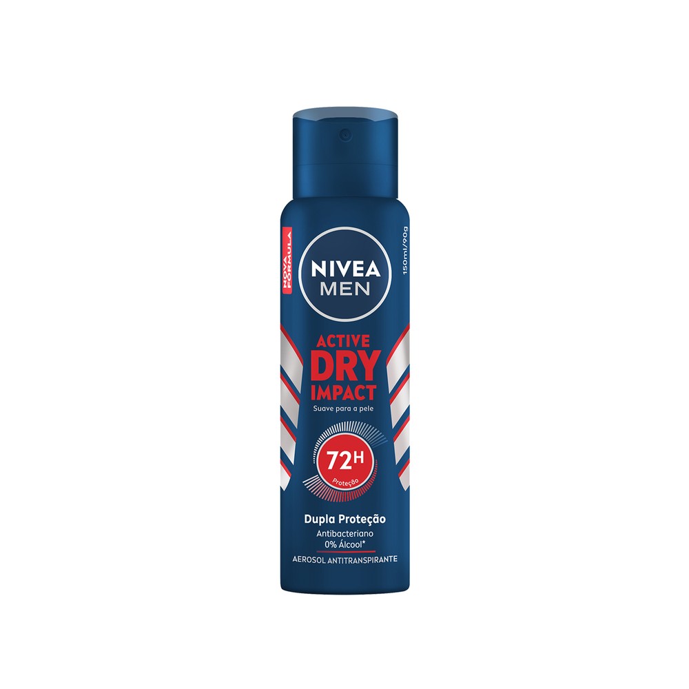 Desodorante Antitranspirante Nivea Men Aerossol Dry Impact 150ml