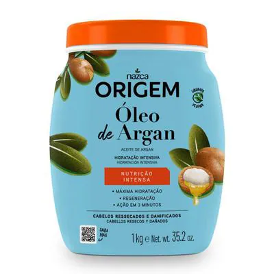 Creme de Tratamento Hidratante Origem Óleo de Argan 1Kg