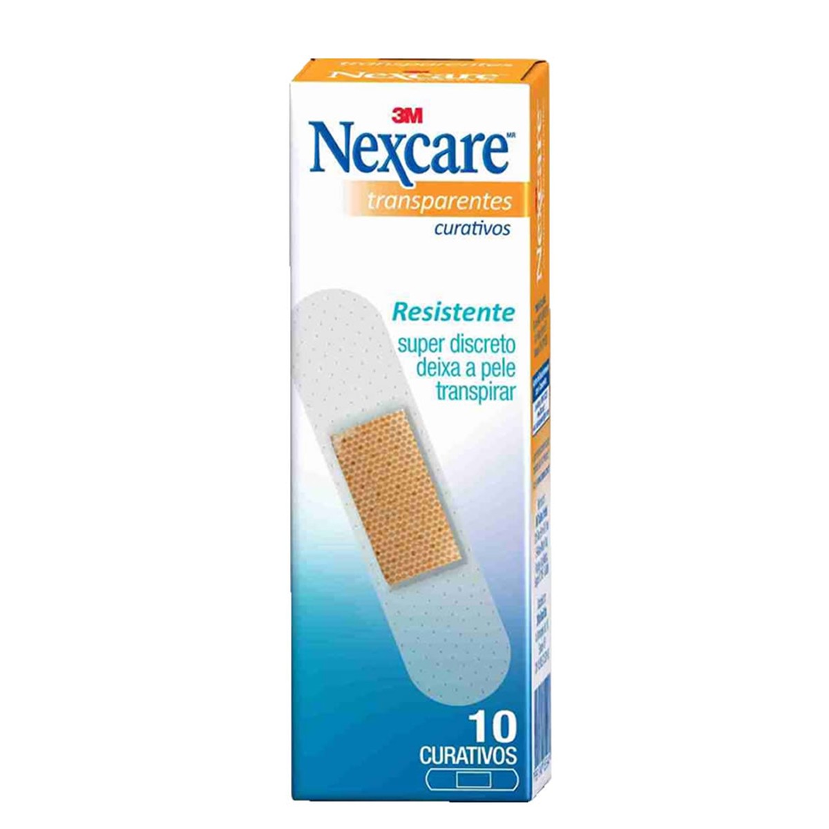 Curativo Nexcare Transparente com 10