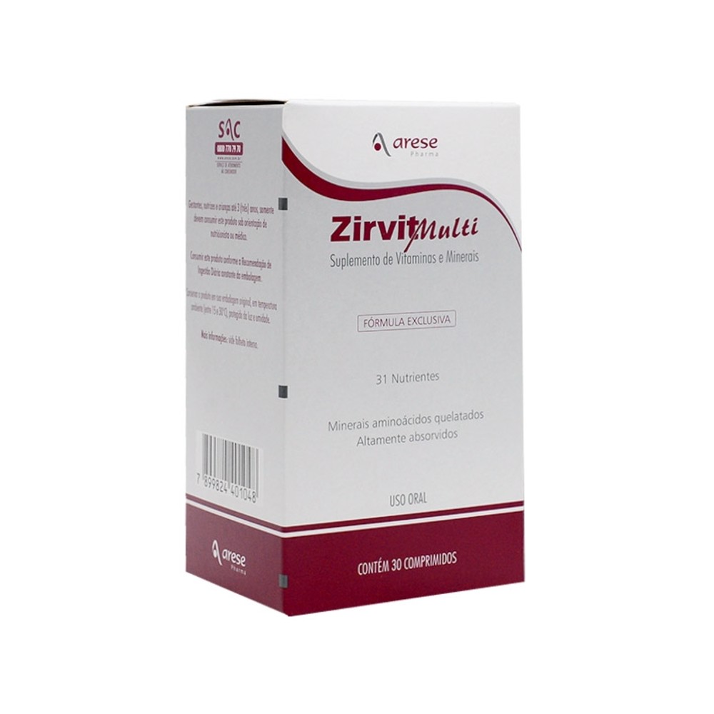 Zirvit Multi 30 Comprimidos