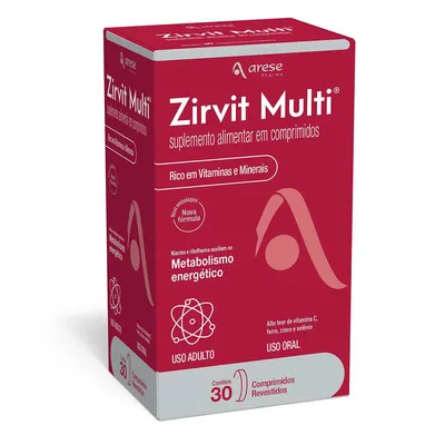Zirvit Multi 30 Comprimidos preço