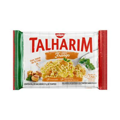 Macarrão Instantâneo Nissin Talharim Frango 99g