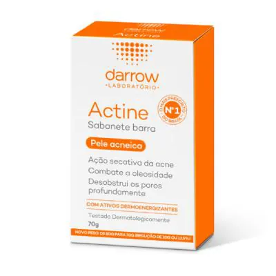 Sabonete Darrow Actine Pele Acneica 70g