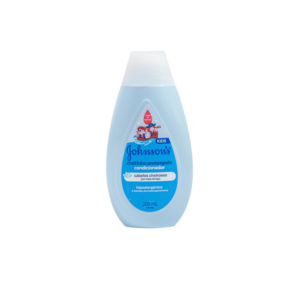 Condicionador Infantil Johnson's Baby Cheirinho Prolongado 200ml