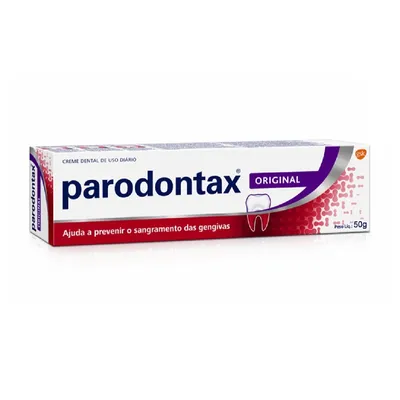 Creme Dental Parodontax Flúor para Prevenção do Sangramento das Gengivas 50g