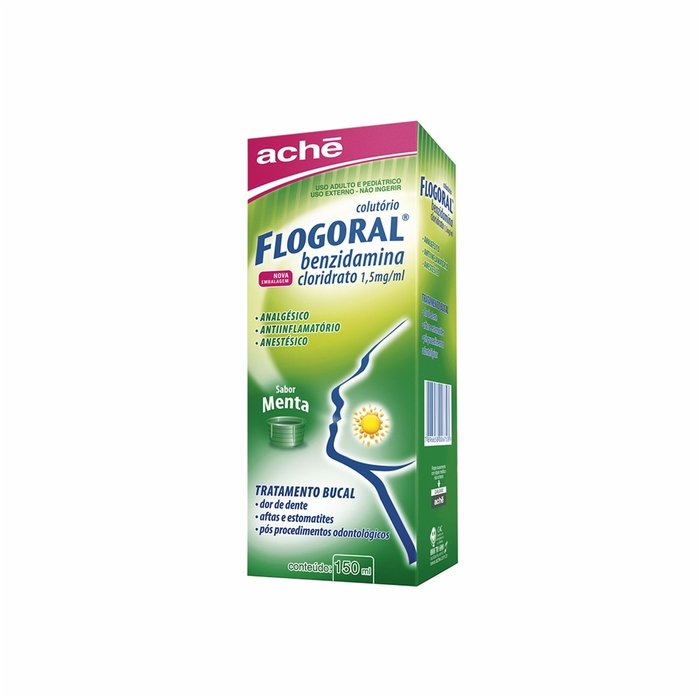 Flogoral 150ml Colutório Menta