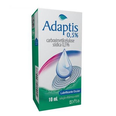 Adaptis Colírio Lubrificante 0,5% Com 10ml