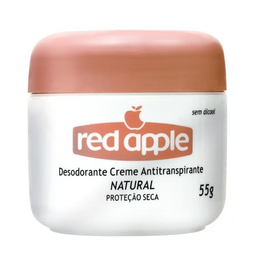 Desodorante Red Apple Creme Natural 55g