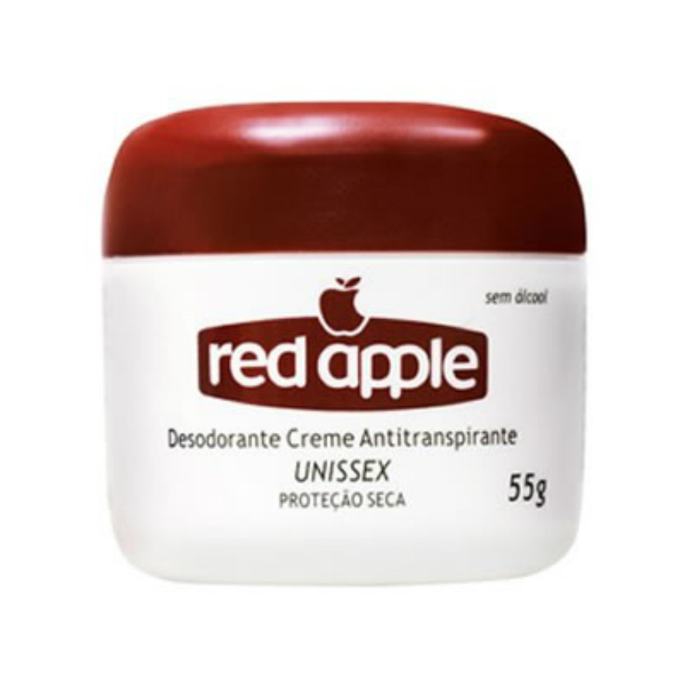 Desodorante Red Apple Creme Unissex 55g