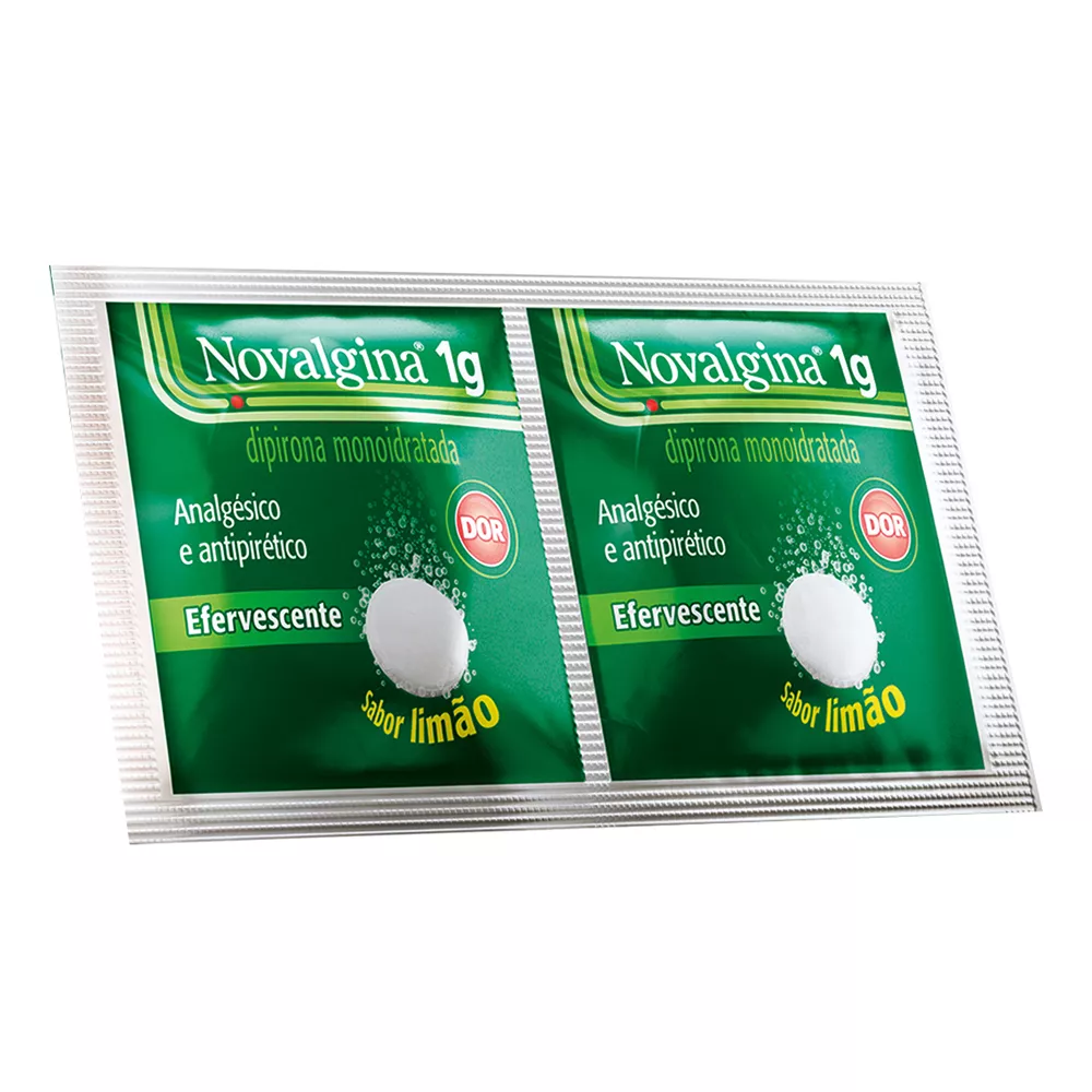 Analgésico Novalgina 1g 2 Comprimidos