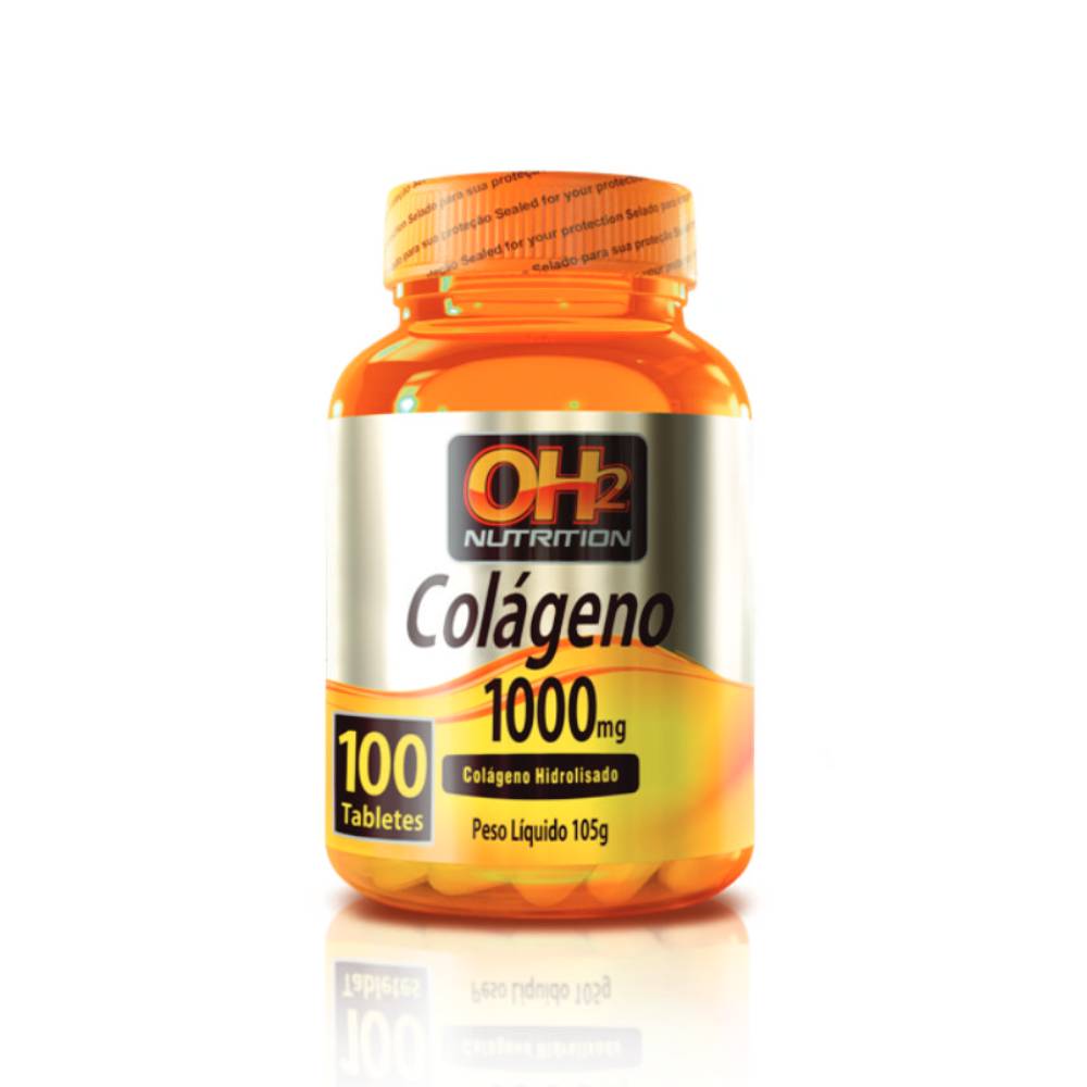 Colágeno Hidrolisado OH2 com 100 Cápsulas
