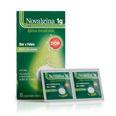 Novalgina 1g String 10 Comprimidos Efervescentes