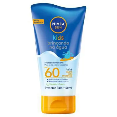 Protetor Solar Nivea Kids Brincando na Água FPS60 150ml