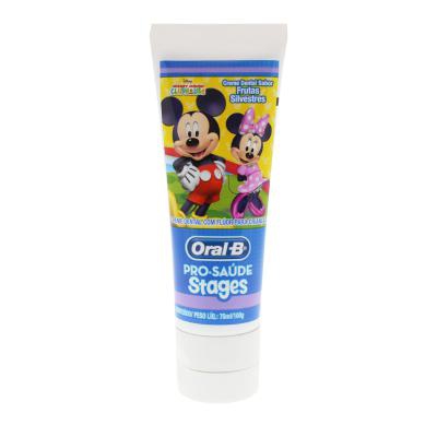 Creme Dental Infantil Oral-B Stages Personagens Disney 100g