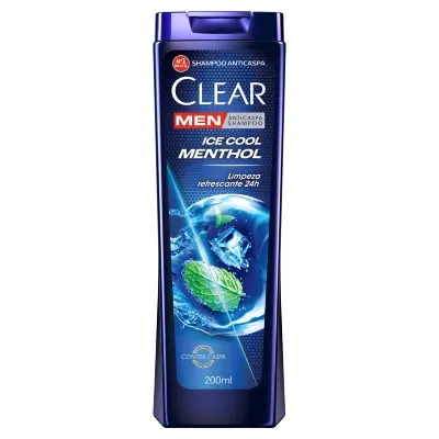 Shampoo Clear Anti Caspa Ice Cool Menthol 200ml