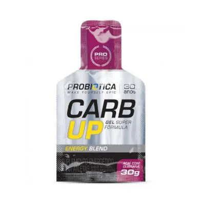 Gel Energético Probiótica Carb Up Açaí e Guaraná 30g