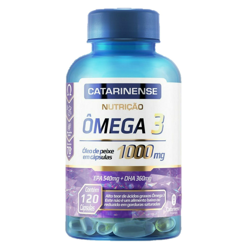 Ômega 3 1000mg 120 Cápsulas