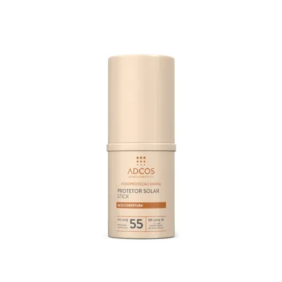 Protetor Solar Facial Adcos Stick Nude FPS55 17g