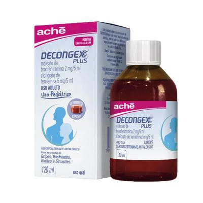 Xarope Decongex Plus Achê 120ml