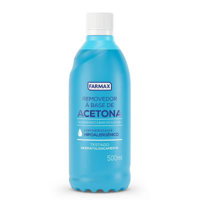 Removedor de Esmalte Farmax Base Acetona 500ml