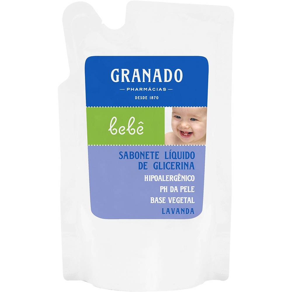 Sabonete Líquido Granado Bebê Refil Lavanda 250ml