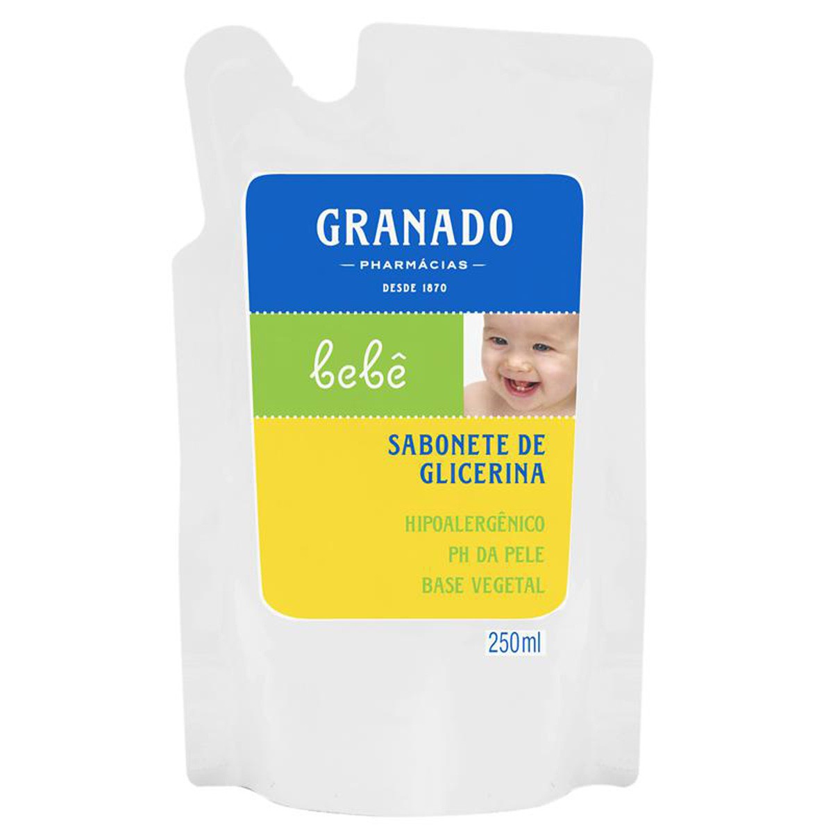 Sabonete Líquido Granado Bebê Refil Tradicional 250ml