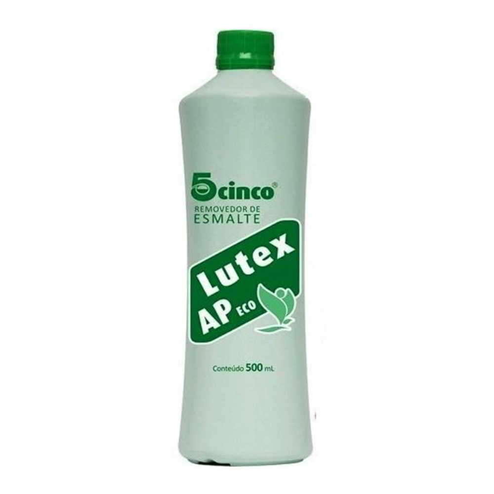 Removedor de Esmaltes Acetona Lutex AP Eco 500ml - 5cinco