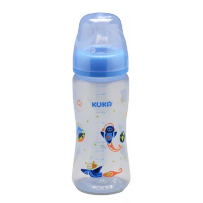 Mamadeira Kuka Essential Bico Ortodôntico Azul 330ml