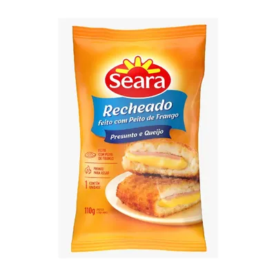 Empanado de Frango Recheado com Presunto e Queijo Seara 110g