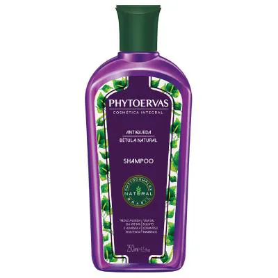 Shampoo Antiqueda Bétula Natural Phytoervas 250ml