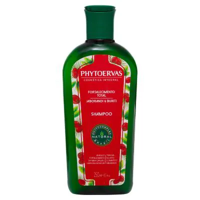 Shampoo Fortalecimento Total Jaborandi e Buriti Phytoervas 250ml