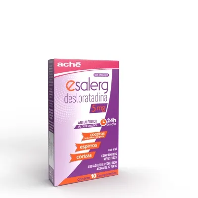 Esalerg 5Mg 10 Comprimidos preço