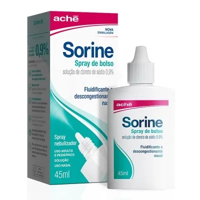 Sorine Bico Nebulizador Descongestionante Gotas 45Ml preço