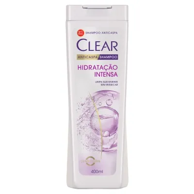 Shampoo Anticaspa Clear Women Hidratação Intensa 400ml