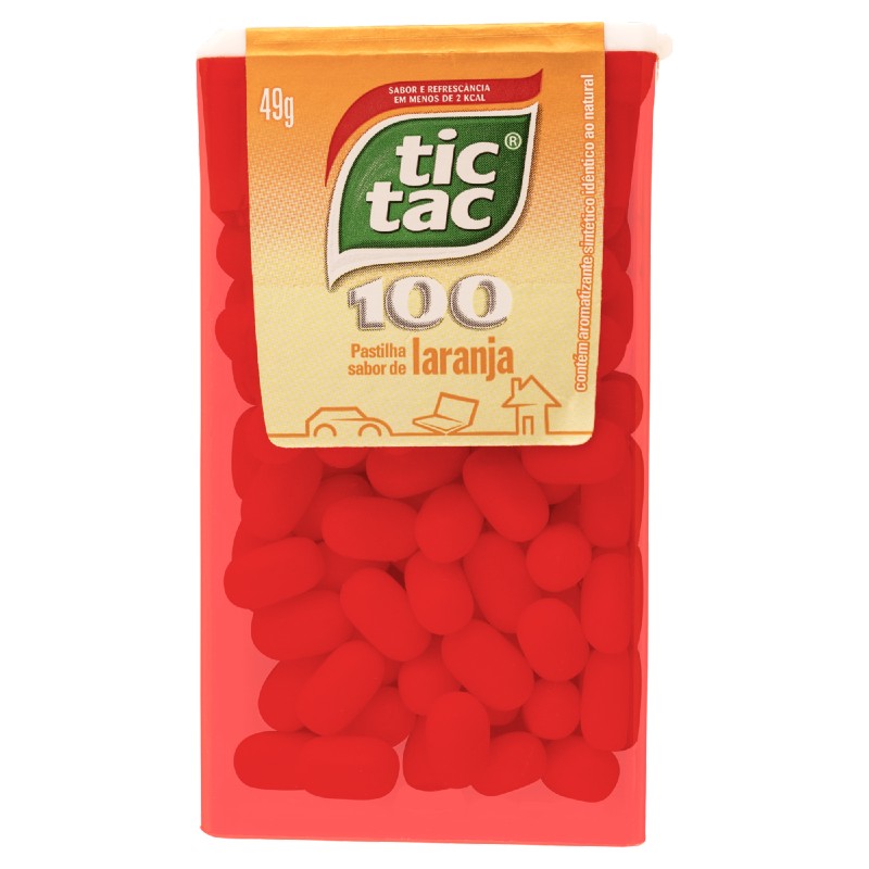 Bala Tic Tac Laranja 49g