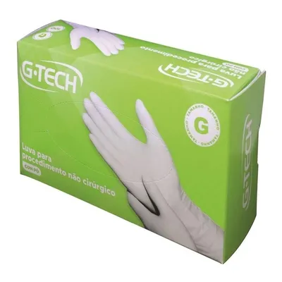 Luva De Latex G-Tech G 100 Unidades